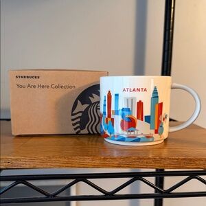 Starbucks Atlanta Skyline Mug with Vibrant Colors